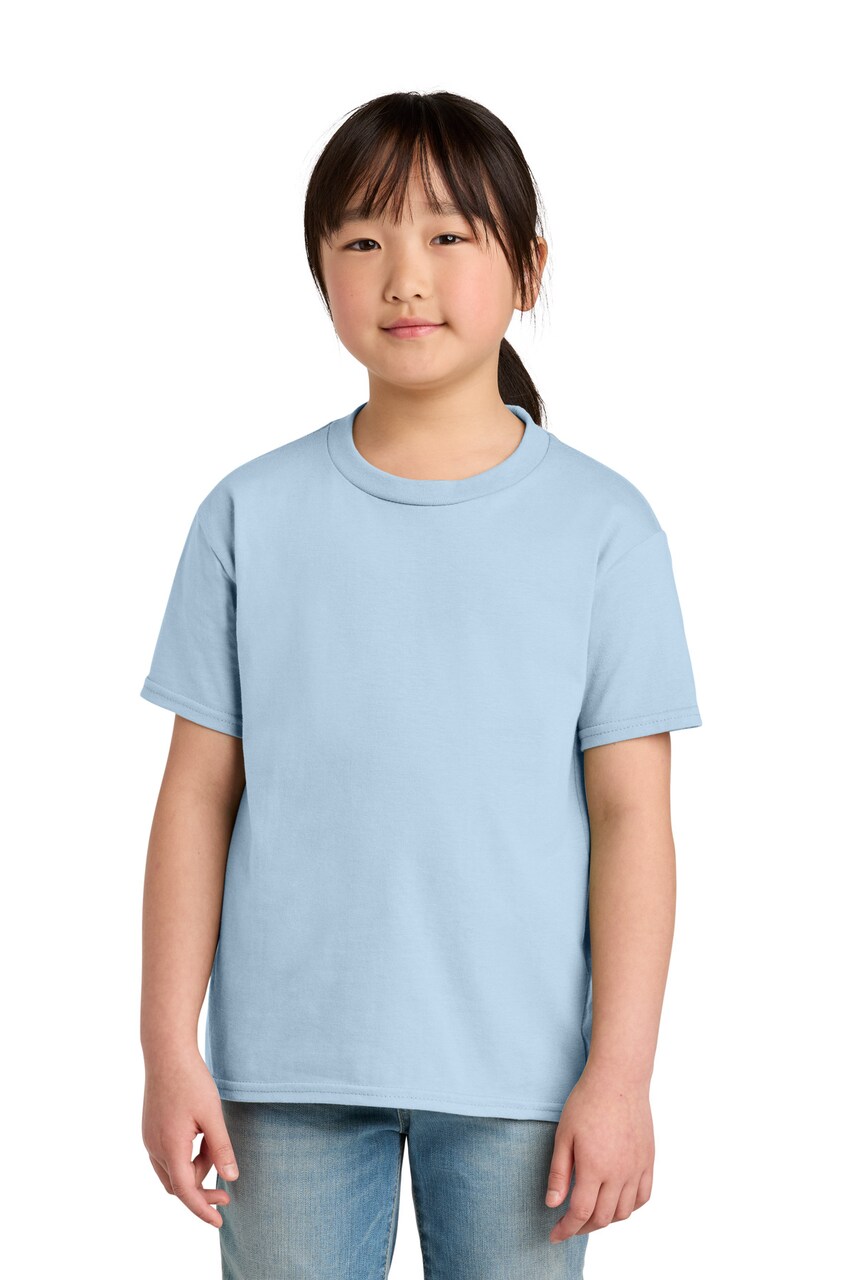 Gildan Youth Softstyle Midweight Crewneck Short Sleeve T-Shirt for School, Sports & Everyday Wear Cotton Tee